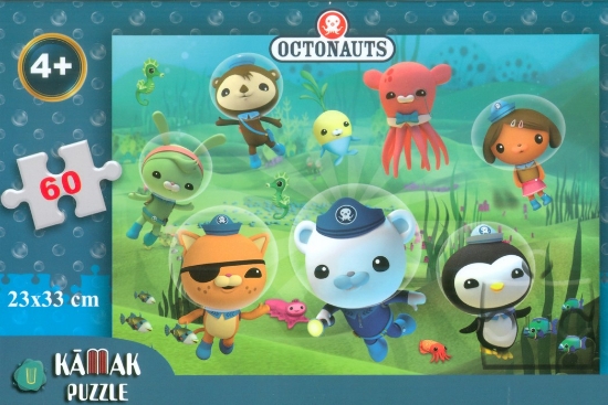 تصویر  پازل 60 تکه اختانوردان (OCTONAUTS)،(باجعبه)